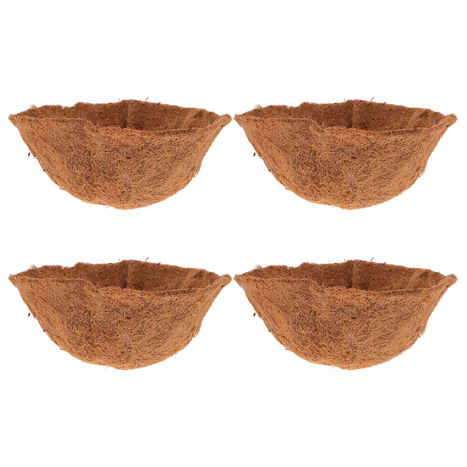 Spider Plant Hanging - 4Pcs Coconut Fiber Hanging Basket Liners