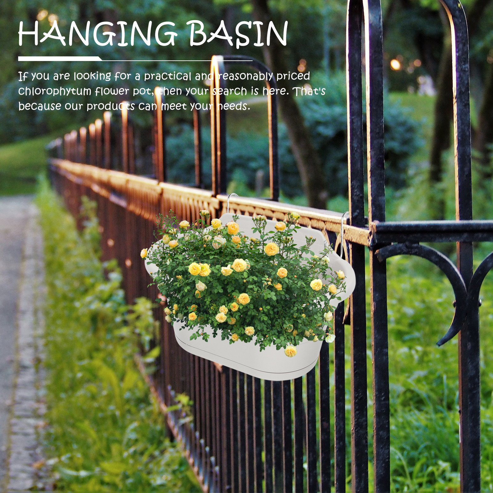 1Set Wall Hanging Flower Pot S - Spider Plant Hanging のレビューと価格