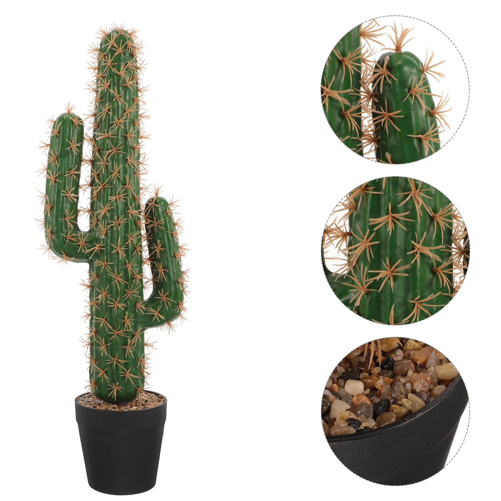 Lifelike Artificial Cactus Pla - Echeveria Succulent のレビューと価格