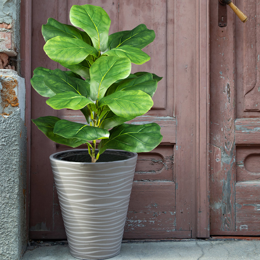 70-135cm Large Artificial Fidd - Ficus Lyrata Tree のレビューと価格
