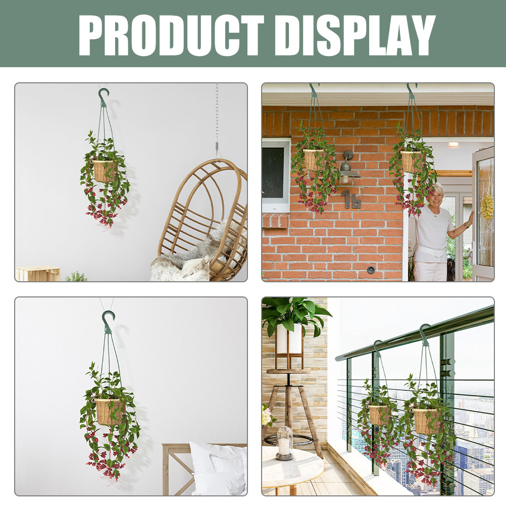 5Pcs Hanging Planter Hooks Set - Spider Plant Hanging のレビューと価格