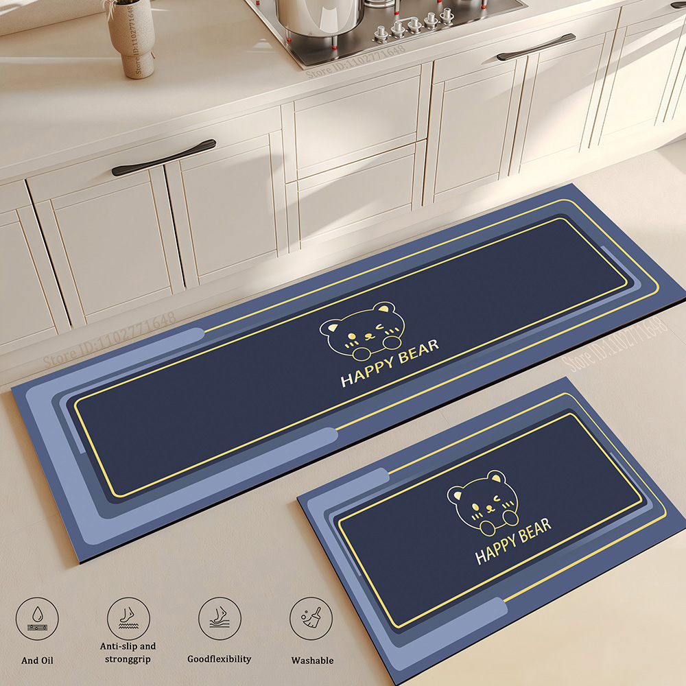 Flower Kitchen Mat Anti-Fatigu - Maranta Prayer Plant のレビューと価格