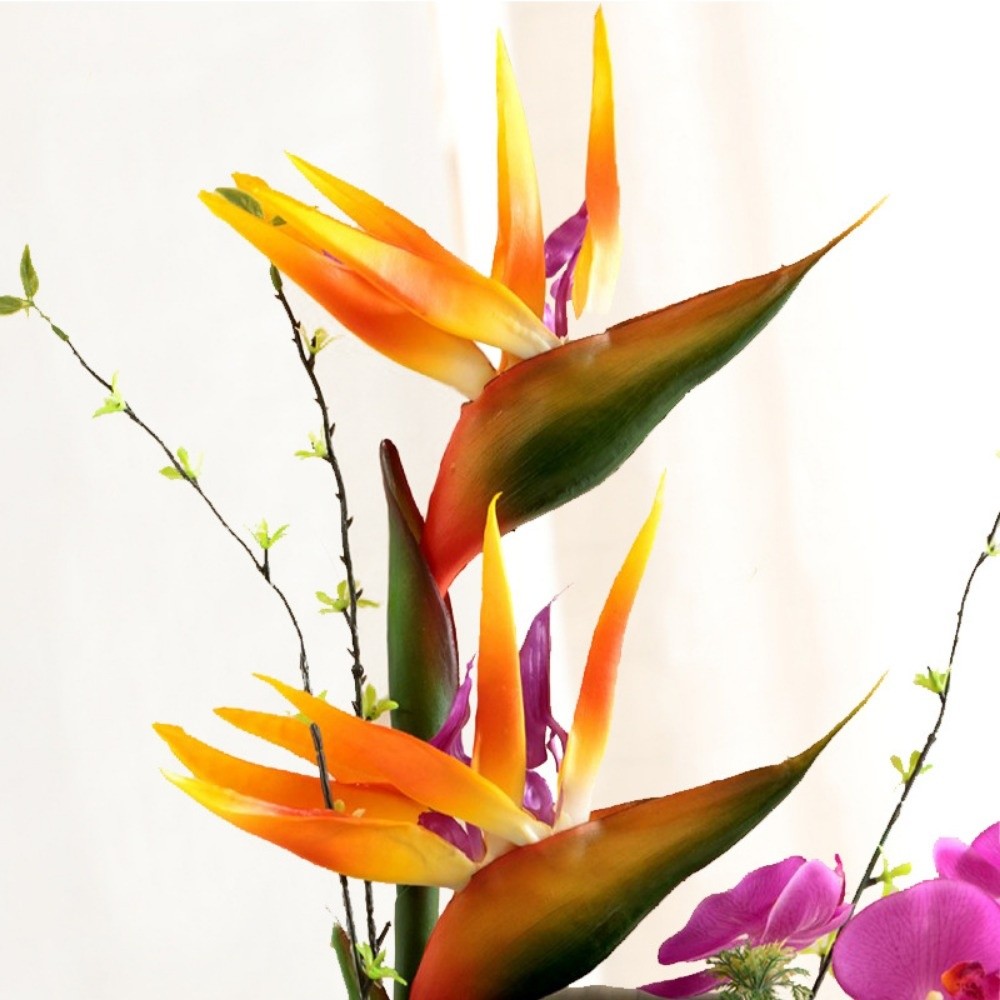 New Long Stem Artificial Bird  - Bird Paradise Strelitzia のレビューと価格