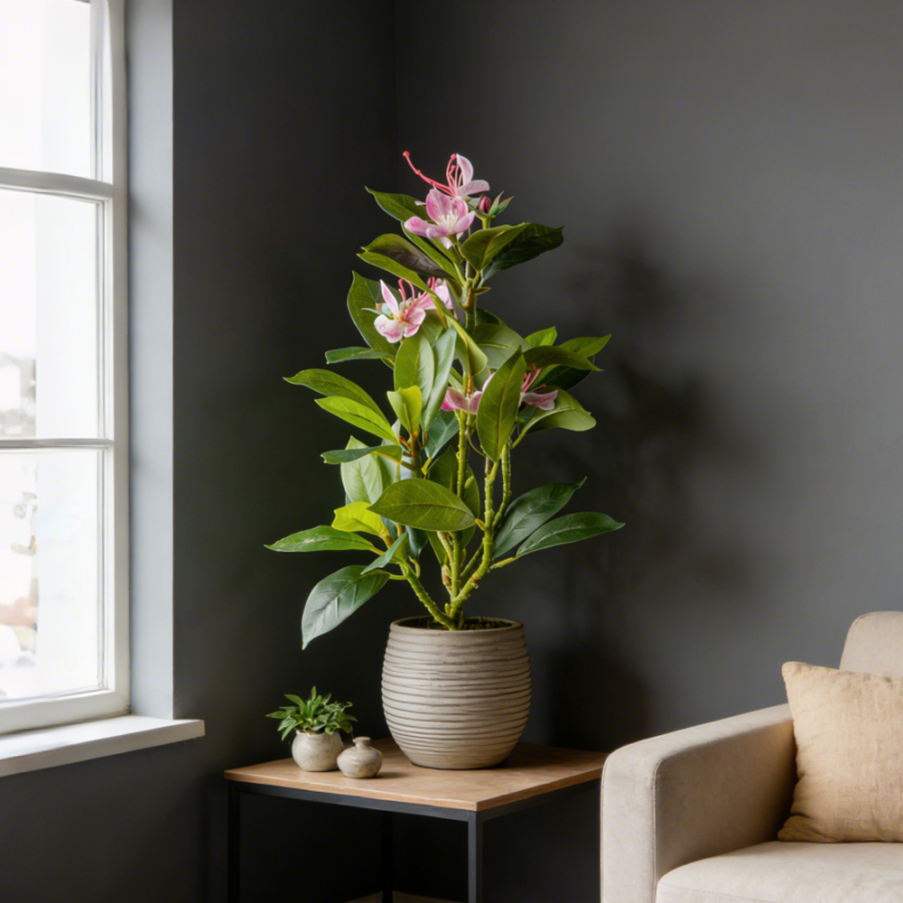 21-40cm Artificial Azalea Flow - Ficus Lyrata Tree のレビューと価格