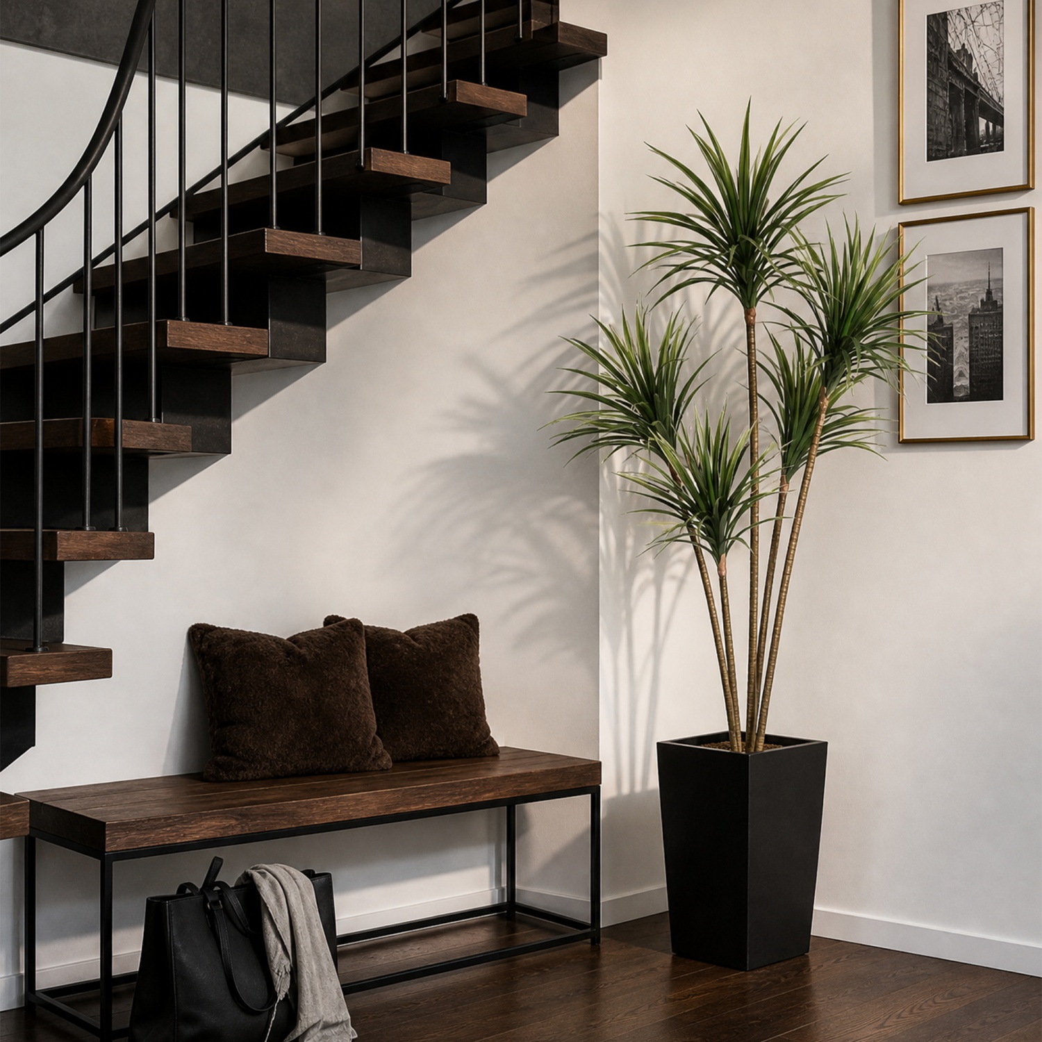 4.27FT/5 FT Artificial Dracaen - Dracaena Marginata のレビューと価格