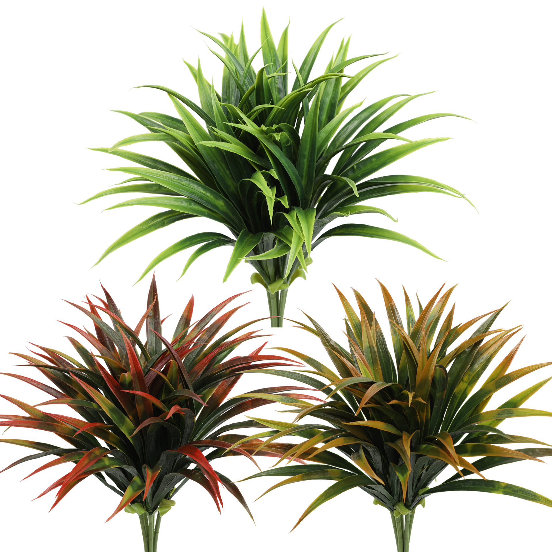 3PCSArtificial Gladiolus Grass - Dracaena Marginata のレビューと価格
