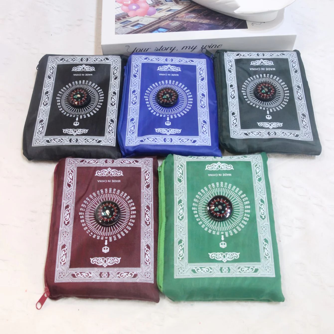 5pcs Portable Prayer Rug with  - Maranta Prayer Plant のレビューと価格