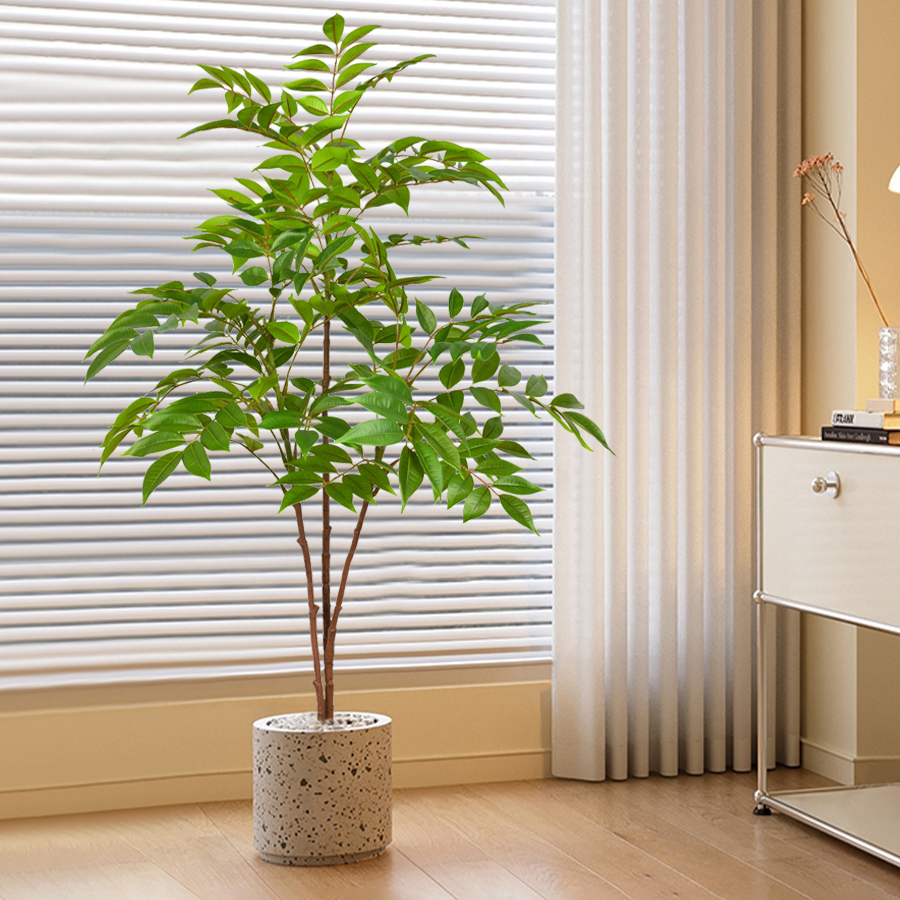 76-140cm Large Artificial Ficu - Ficus Lyrata Tree のレビューと価格