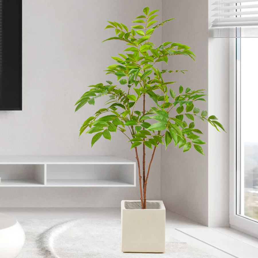 76-140cm Large Artificial Ficu - Ficus Lyrata Tree のレビューと価格