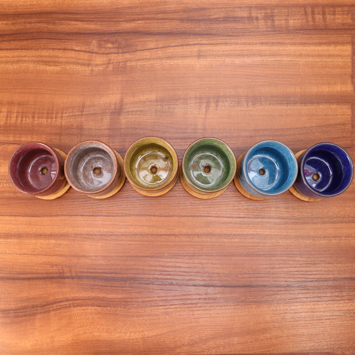 Mini Cracked Glaze Ceramic Pot - Aloe Vera Pot のレビューと価格