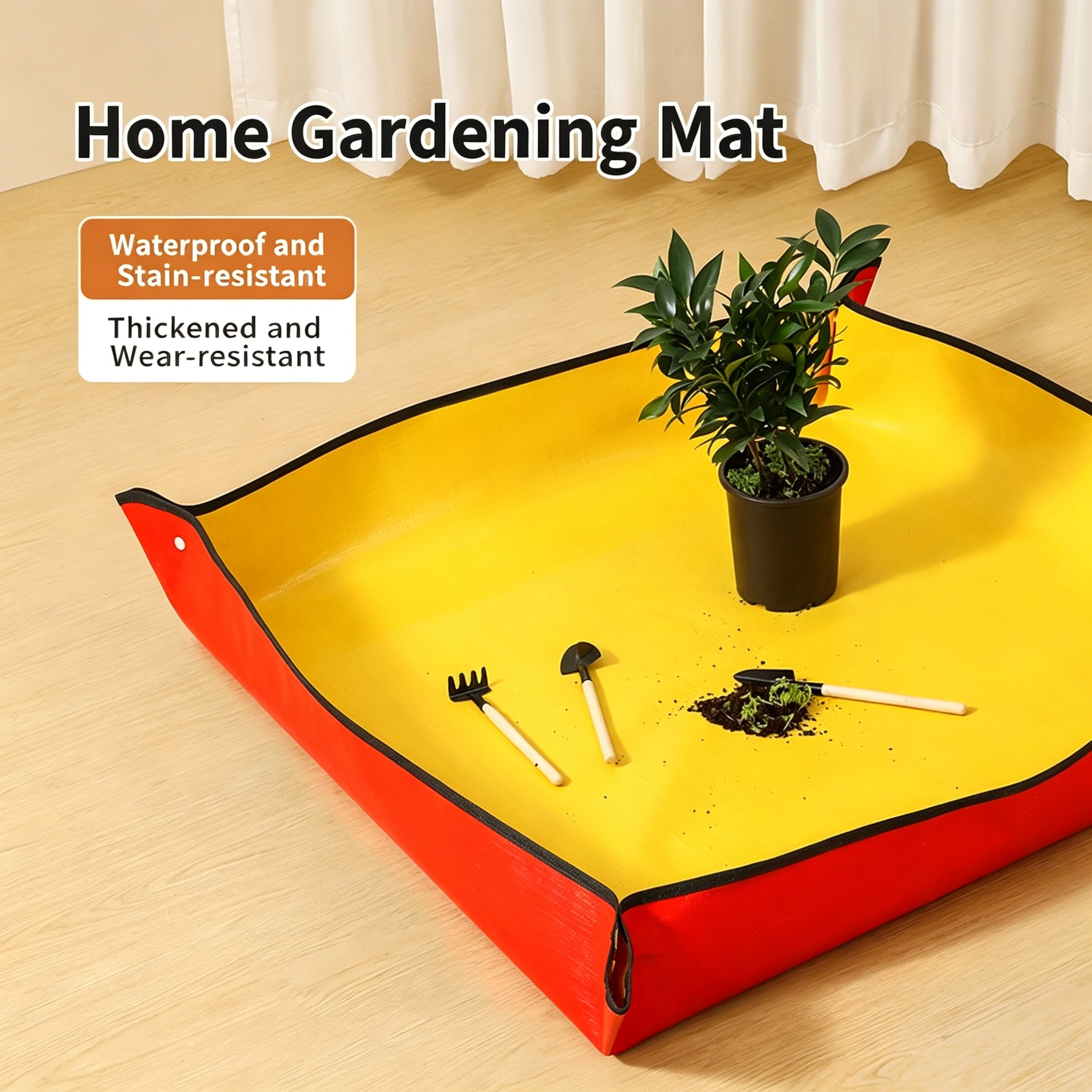 Plant Repotting Mat, Waterproo - Echeveria Succulent のレビューと価格