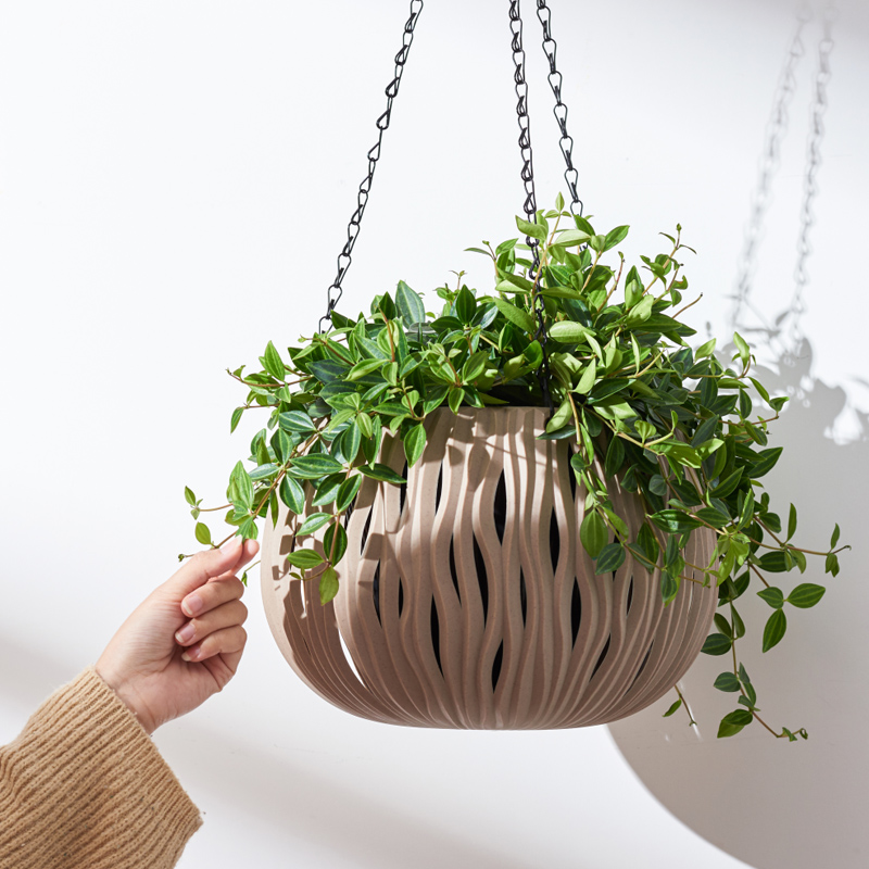 Hanging pot, plastic personali - Spider Plant Hanging のレビューと価格