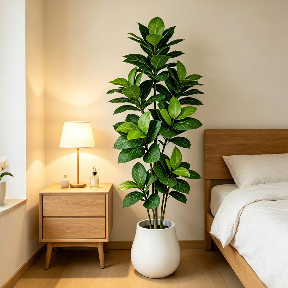 70-130cm Large Artificial Bany - Ficus Lyrata Tree のレビューと価格