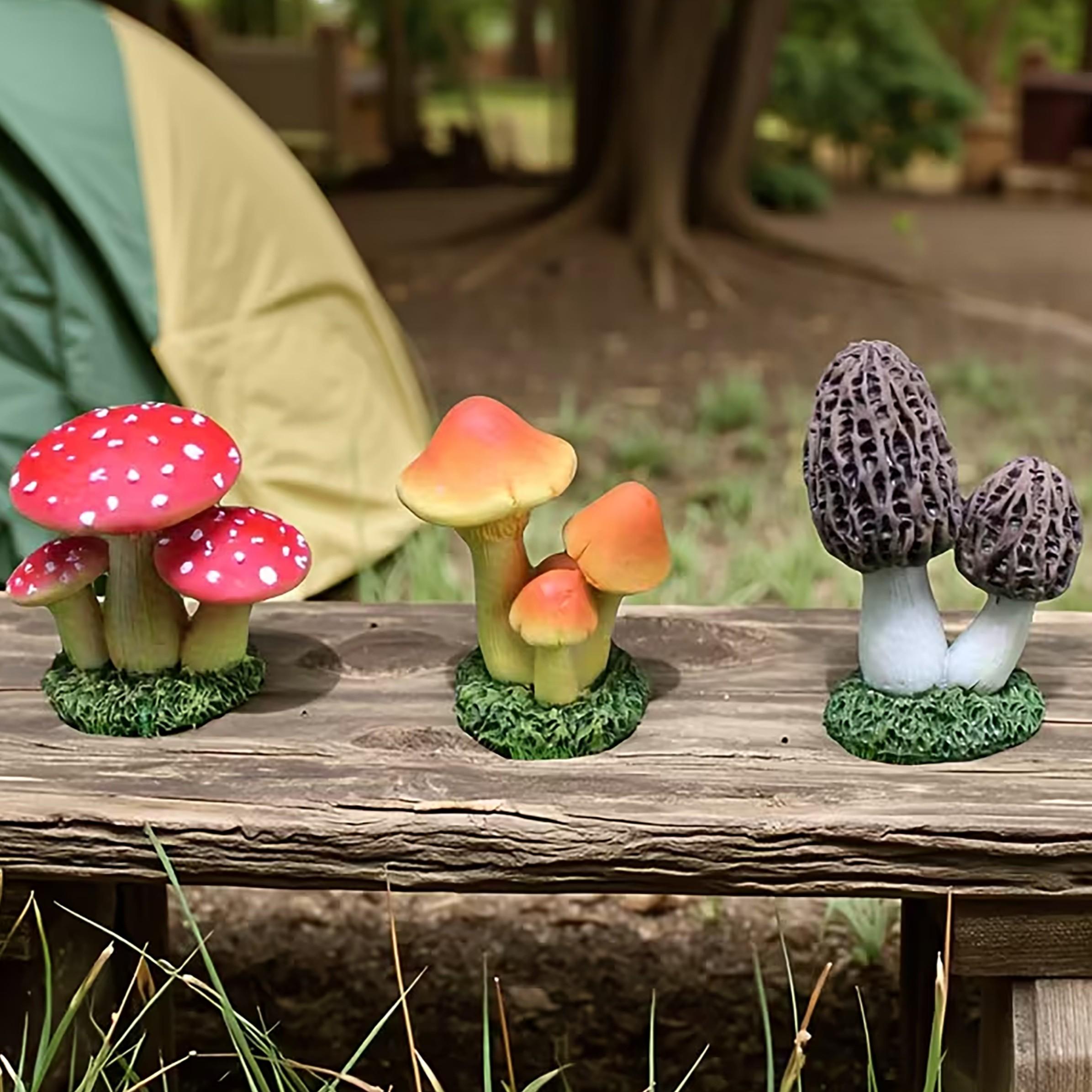 1 Set of 3pcs Artificial Mushr - Echeveria Succulent のレビューと価格