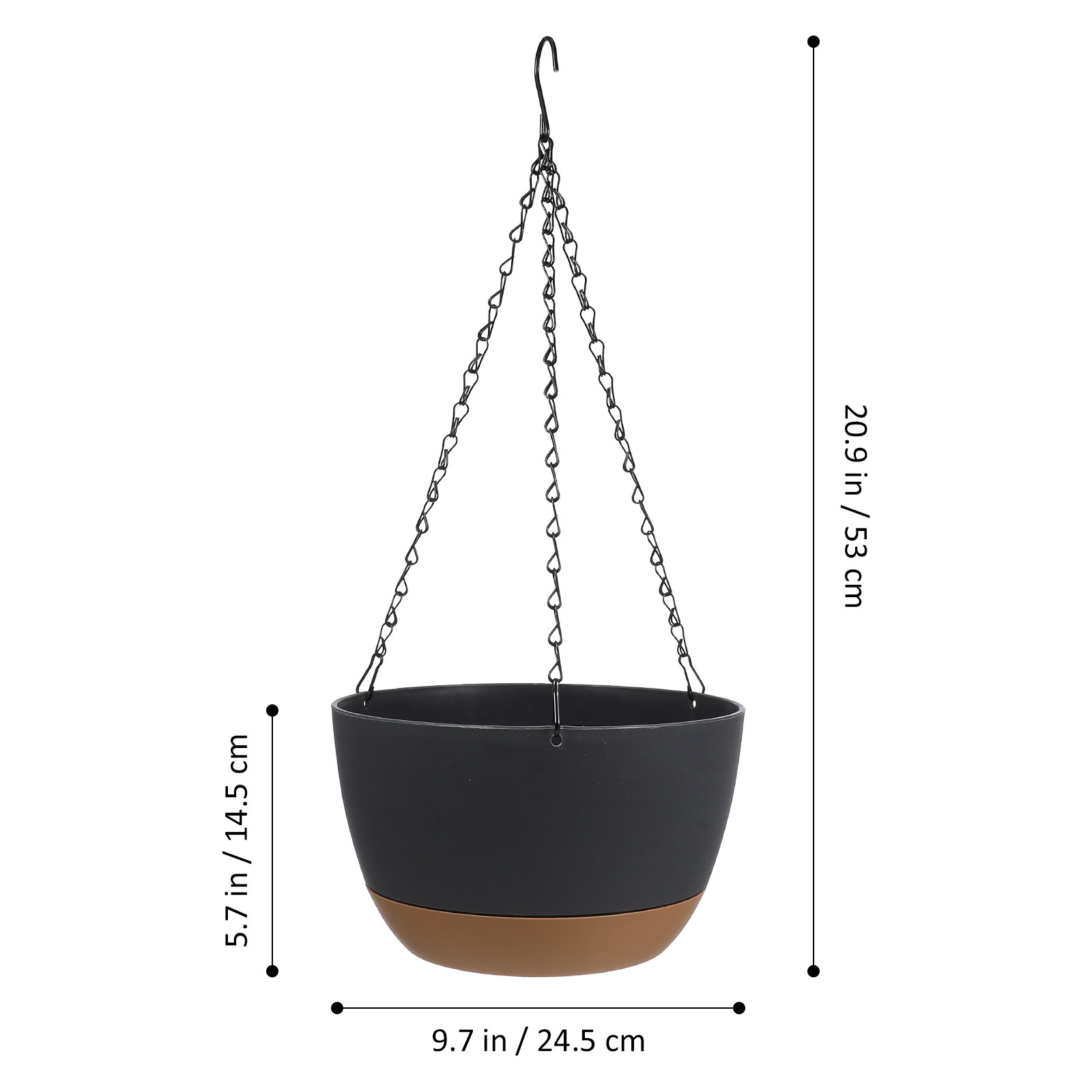 2Set Hanging Planters Heavy Du - Spider Plant Hanging のレビューと価格
