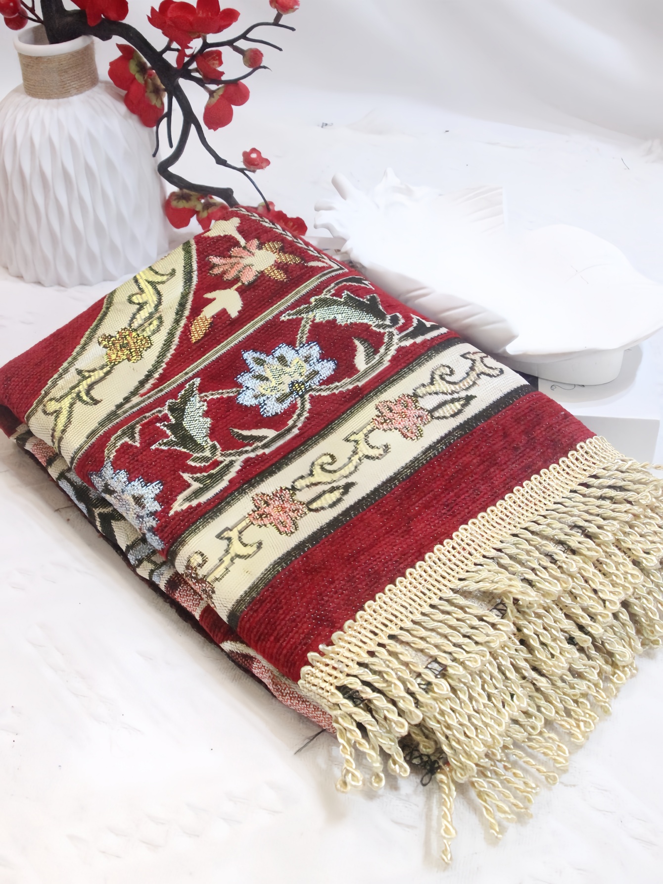 Praying Carpet Fabric Muslim P - Maranta Prayer Plant のレビューと価格