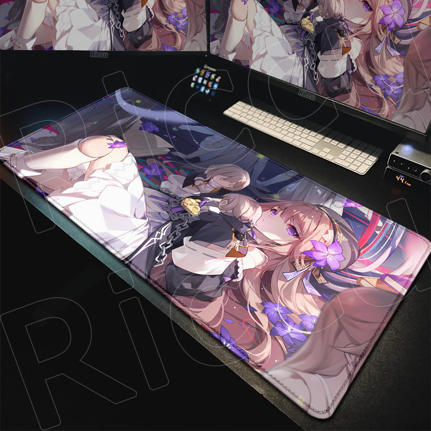 The Herta Keyboard Mat Purple  - Tradescantia Purple のレビューと価格