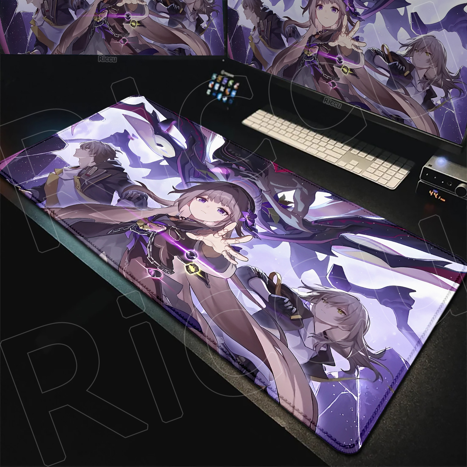 The Herta Keyboard Mat Purple  - Tradescantia Purple のレビューと価格