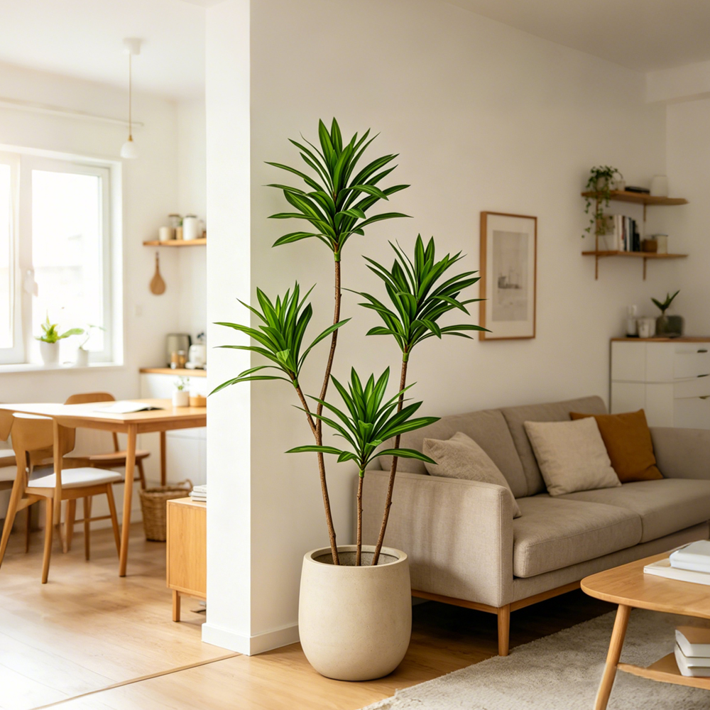 66-98cm Large Artificial Palm  - Dracaena Marginata のレビューと価格