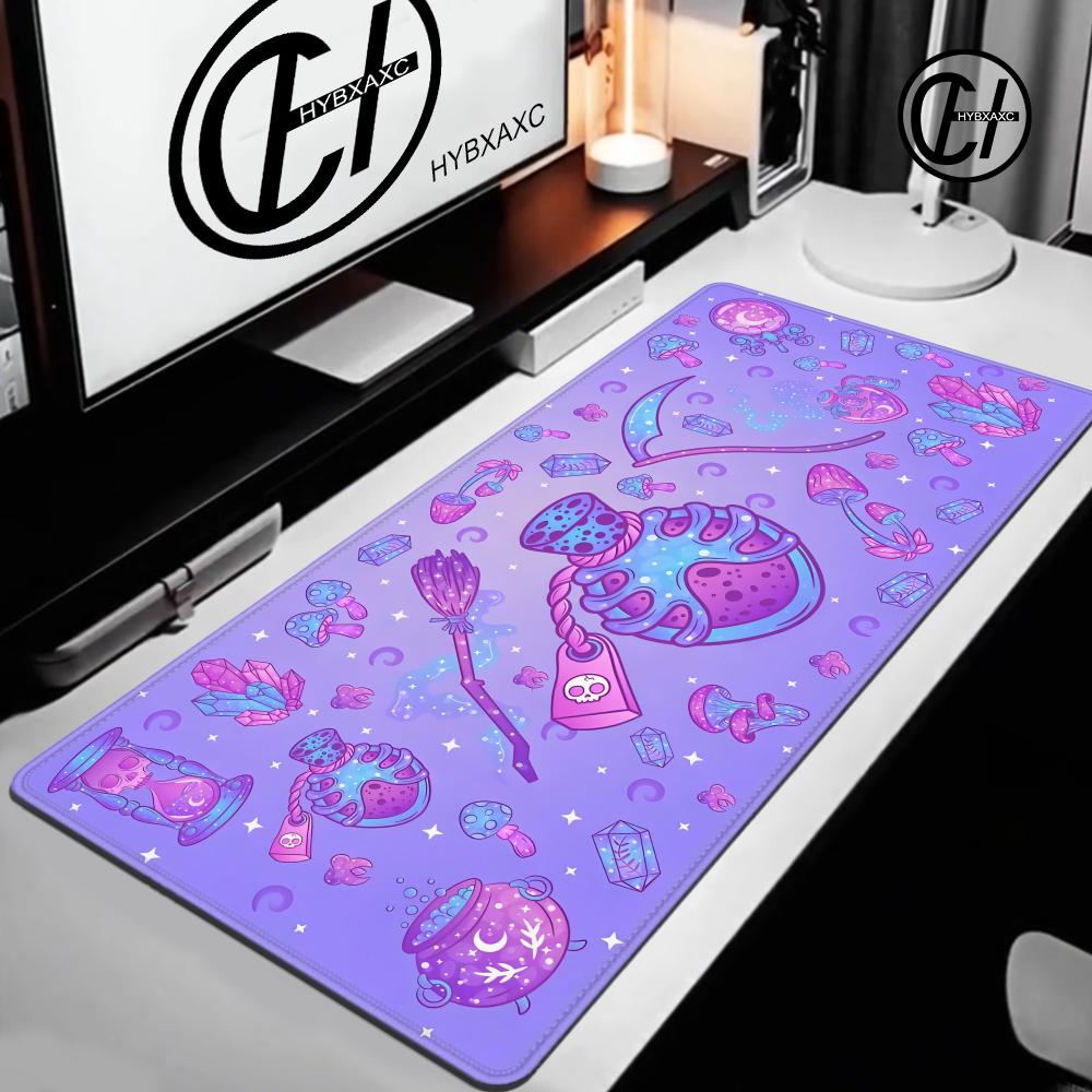 Cute Kawaii Goth Mouse pad XL  - Tradescantia Purple のレビューと価格