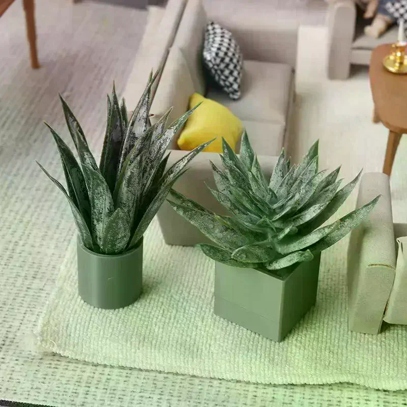Dollhouse Decor Mini Aloe Vera - Aloe Vera Pot のレビューと価格
