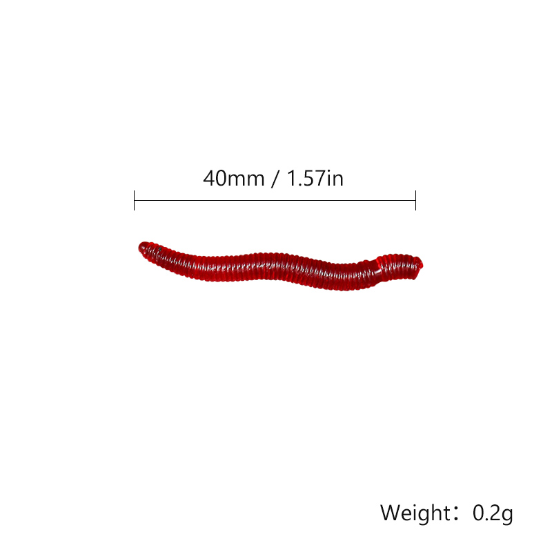 CIBO 50pcs-Artificial Red Worm - Aglaonema Red のレビューと価格