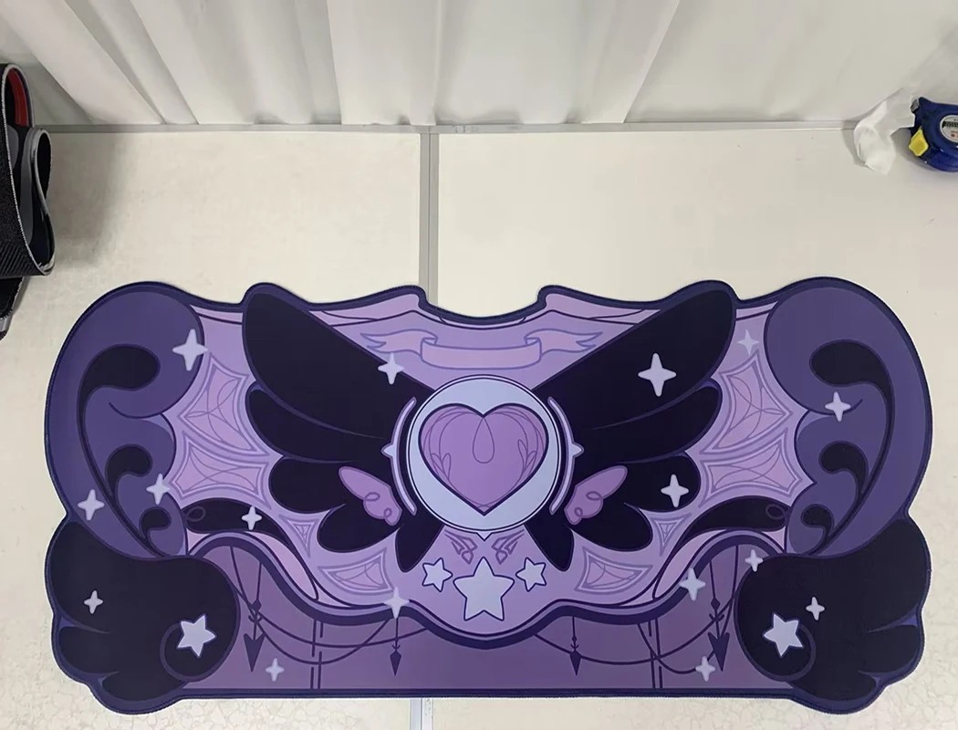 VIKAMA Mouse Pad Desk Mat Irre - Tradescantia Purple のレビューと価格