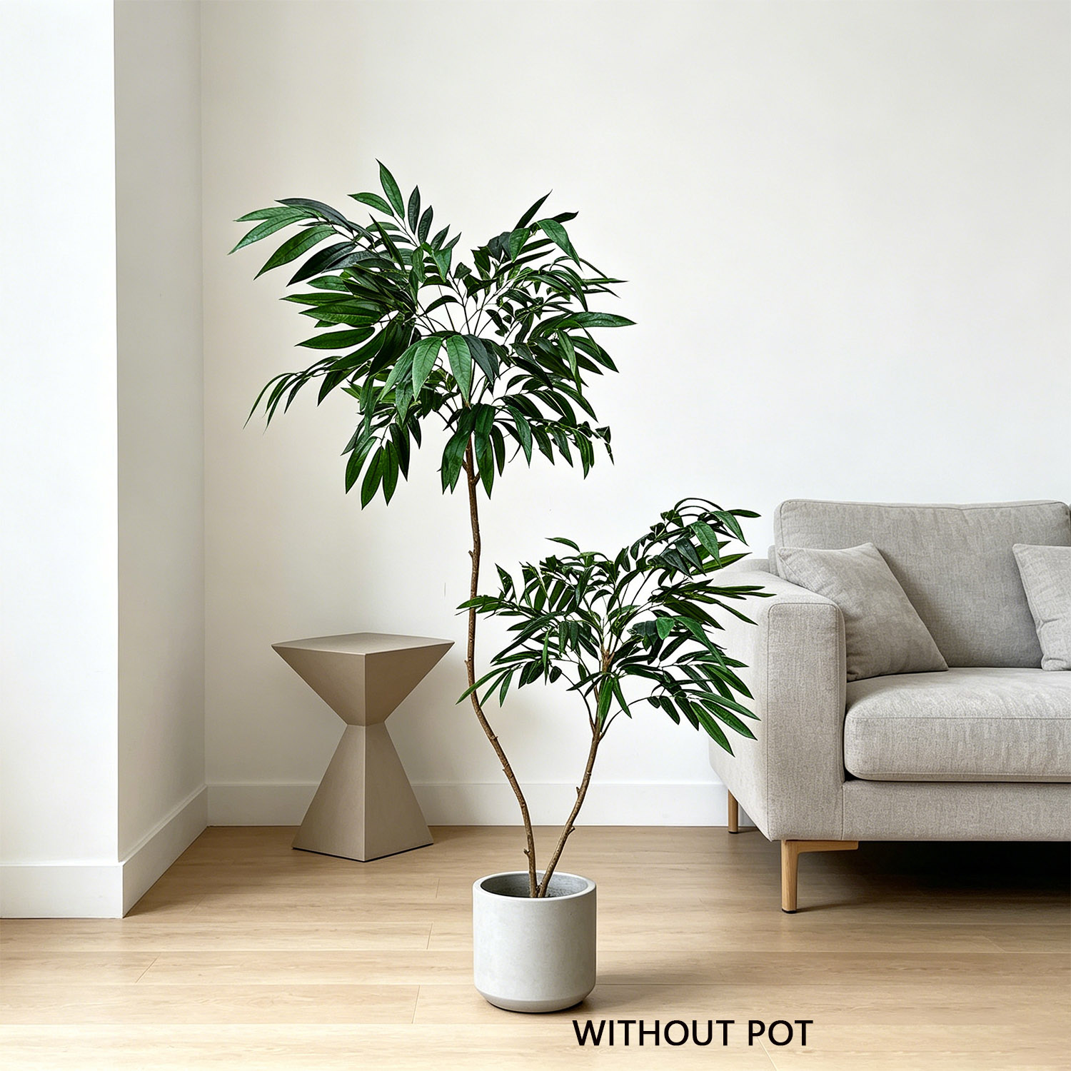 65-160cm Artificial plant Will - Ficus Lyrata Tree のレビューと価格